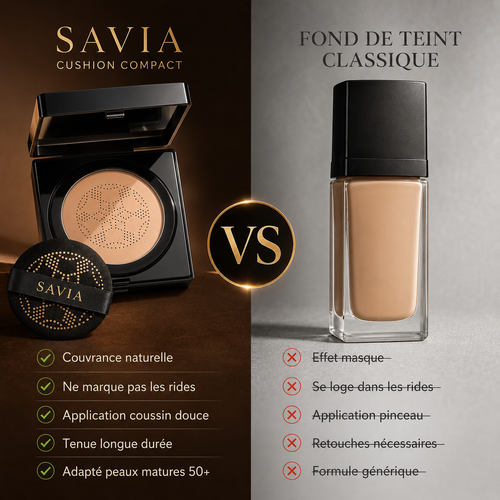 SAVIA vs Fond de Teint Classique