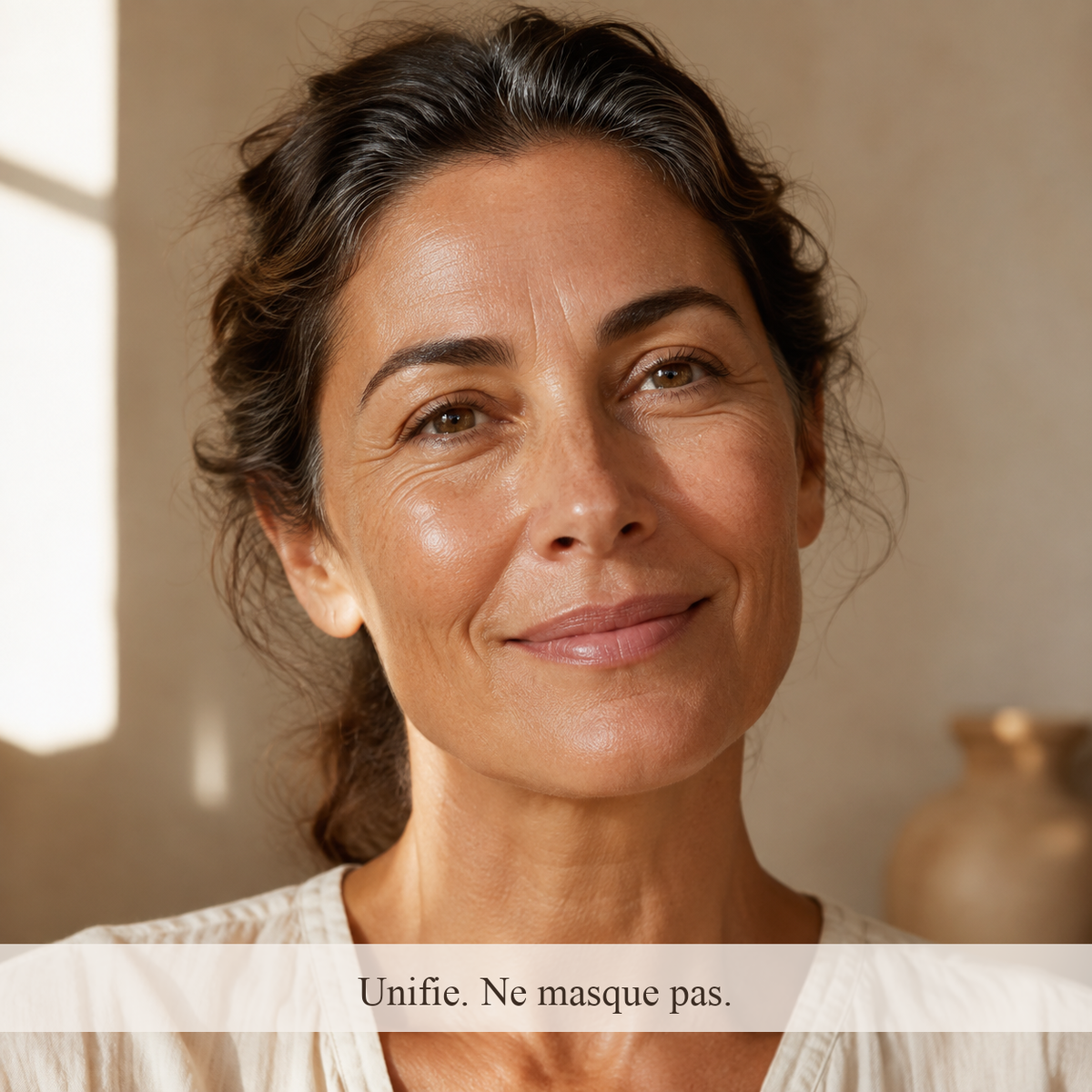 Portrait teint unifié SAVIA