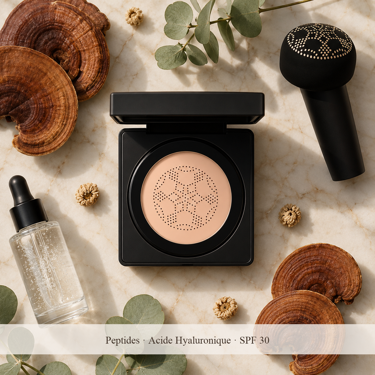 Flatlay ingrédients SAVIA